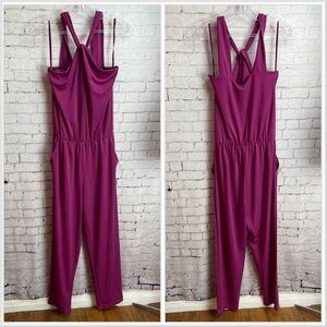 Banana Republic size 2 berry colored jumpsuit